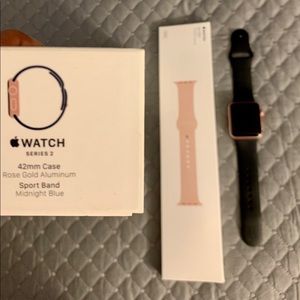 Apple Watch in rose gold - Series 2.